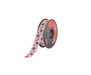KALP FİGÜRLÜ KURDELE 2 CM - BEYAZ