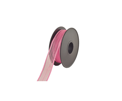 İPLİ ŞİFON KURDELE 20 MM - PEMBE