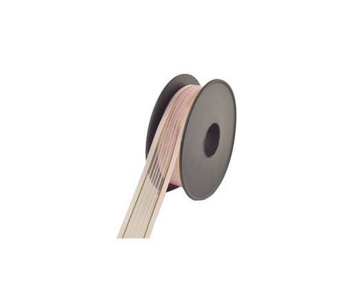İPLİ ŞİFON KURDELE 20 MM - AÇIK PEMBE