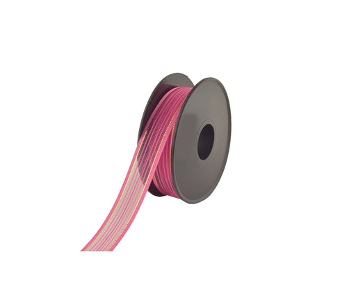 İPLİ ŞİFON KURDELE 20 MM - FUŞYA
