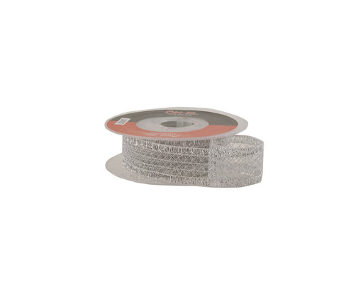 FİLE KURDELE SİMLİ 25 MM - GÜMÜŞ