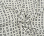 GEOMETRİK DESENLİ YAZLIK KREP - EKRU