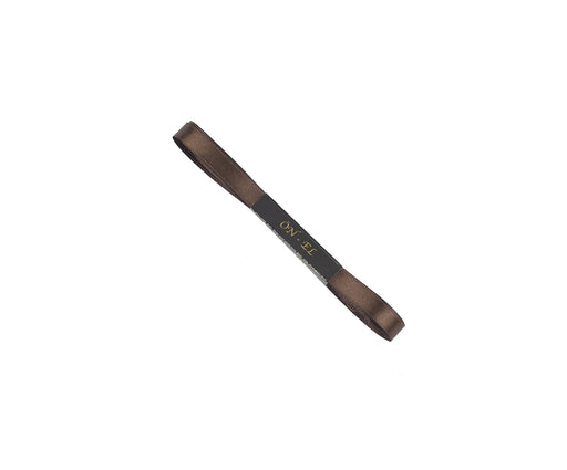SATEN KURDELE 10 MM - KOYU KAHVE