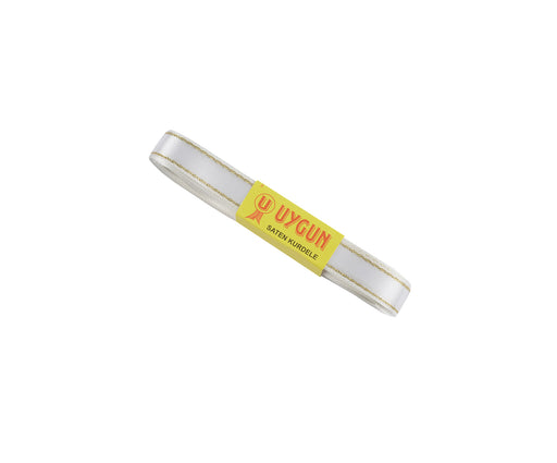 SATEN SİMLİ  KURDELE 20 MM - EKRU