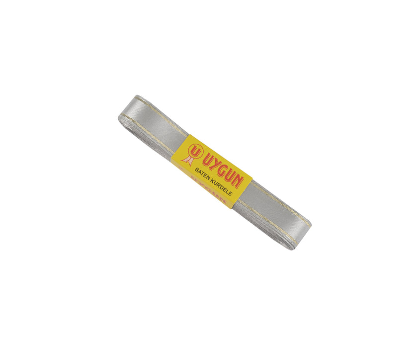 SATEN SİMLİ  KURDELE 20 MM - GRİ