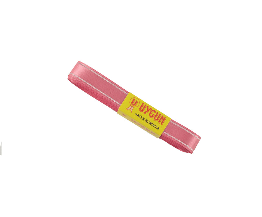 SATEN SİMLİ  KURDELE 20 MM - PEMBE