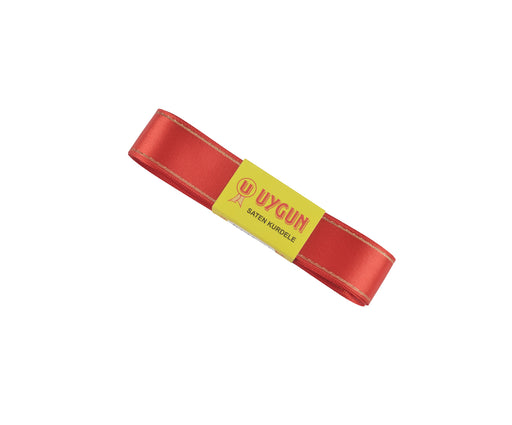 SATEN SİMLİ  KURDELE 30 MM - KIRMIZI