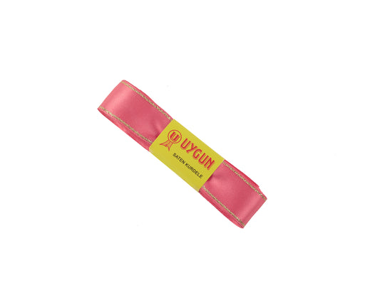 SATEN SİMLİ  KURDELE 30 MM - ŞEKER PEMBE
