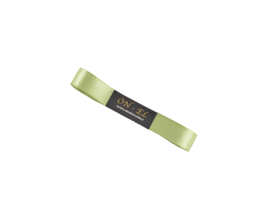 SATEN KURDELE 20 MM - FISTIK YEŞİLİ