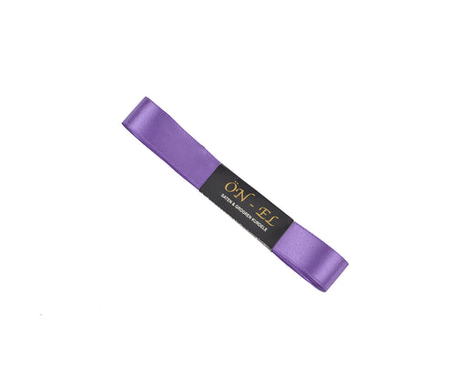 SATEN KURDELE 20 MM - MOR