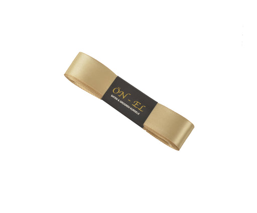 SATEN KURDELE 30 MM - AÇIK KAHVE