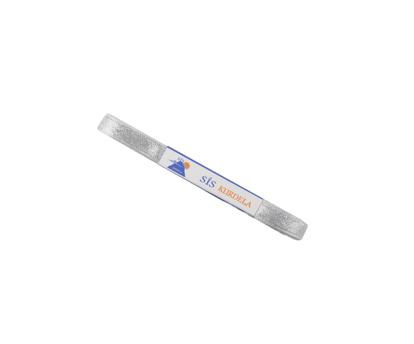 SİM KURDELE 10 MM - GÜMÜŞ