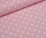 YILDIZLAR DUCK BEZİ KUMAŞ - PEMBE