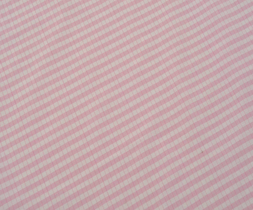 GÖMLEKLİK PAMUK EKOSE KUMAŞ - PEMBE