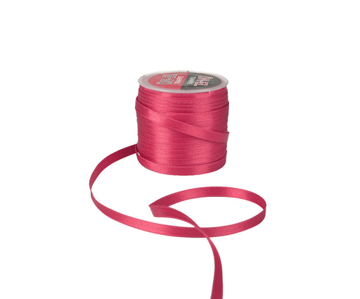 SATEN KURDELE 6 MM - KOYU FUŞYA