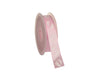 SATEN KURDELE BASKILI - PEMBE