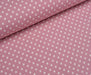 PUANTİYELİ DUCK BEZİ KUMAŞ - PEMBE