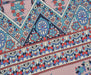 OTANTİK DESENLİ PAMUK VUAL KUMAŞ - PEMBE