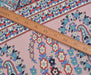 OTANTİK DESENLİ PAMUK VUAL KUMAŞ - PEMBE