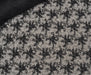 PUL DETAYLI ABİYELİK DANTEL KUMAŞ - SİYAH
