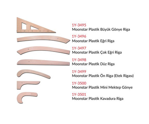 TABA PLASTİK RİGA CETVEL TAKIMI