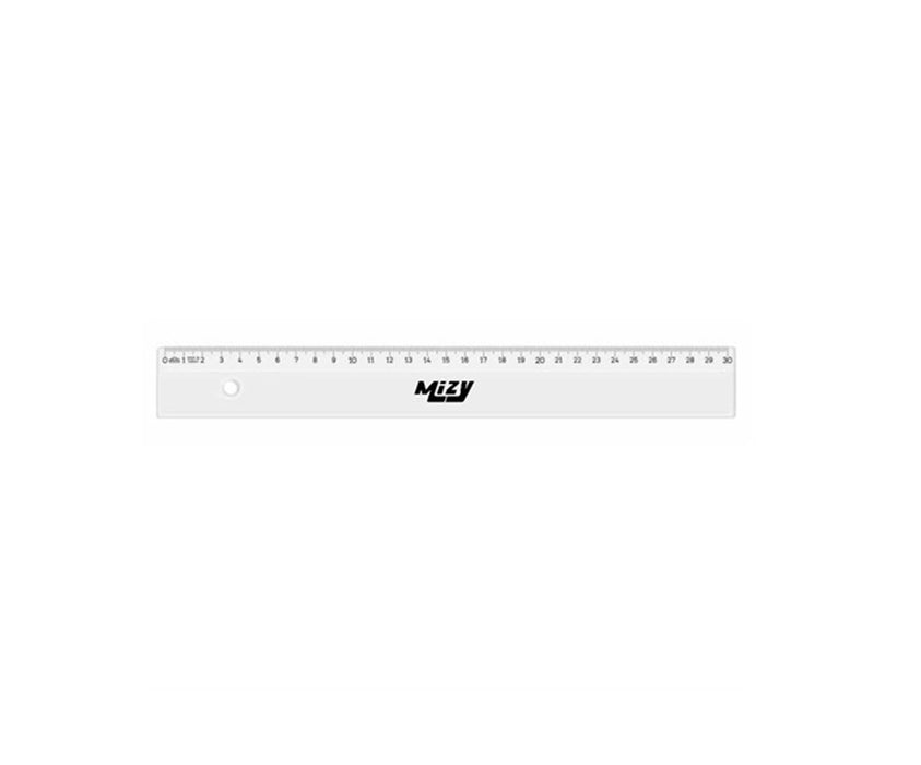 ŞEFFAF PLASTİK CETVEL 30 CM