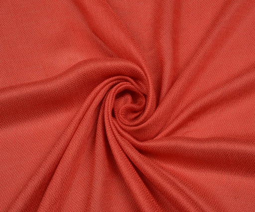 SÜPER SOFT DOKULU %100 VİSKON KUMAŞ - KIRMIZI