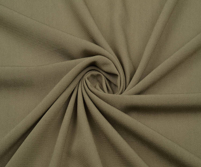 %100 BAMBU KREP KUMAŞ - HAKİ