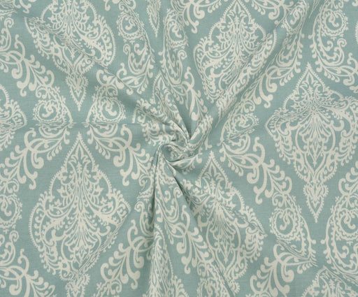 DAMASK DESENLİ DUCK BEZİ KUMAŞ - MİNT