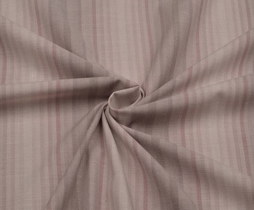 RENKLİ ŞERİTLİ LİKRALI KUMAŞ - PEMBE