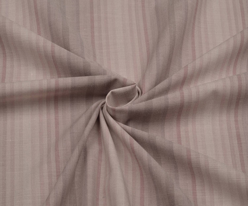 RENKLİ ŞERİTLİ LİKRALI KUMAŞ - PEMBE