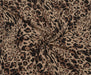 LEOPAR DESENLİ VİSKON KREP KUMAŞ - KARAMEL
