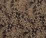 LEOPAR DESENLİ VİSKON KREP KUMAŞ - KARAMEL