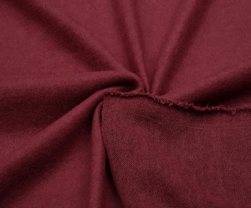 ŞARDONLU ANGORA KUMAŞ - VİŞNE