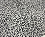 LEOPAR DESENLİ VUAL VİSKON KUMAŞ - SİYAH