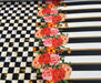 GÜL VE DAMA DESENLİ DİJİTAL BASKI KUMAŞ - HARMONİ