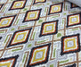 GEOMETRİK DESEN DİJİTAL BASKI KUMAŞ - HARMONİ