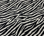 ZEBRA DESEN DİJİTAL BASKI KUMAŞ - SİYAH