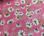PEMBE PAPATYALAR DİJİTAL BASKI KUMAŞ - PEMBE