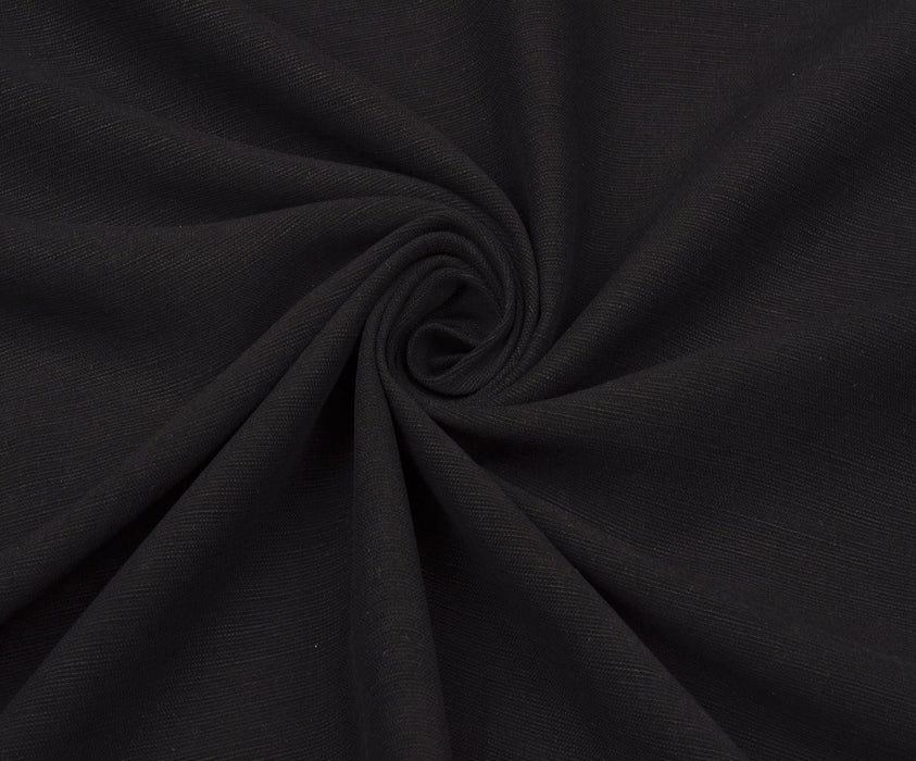 TENCEL KETEN KUMAŞ - SİYAH