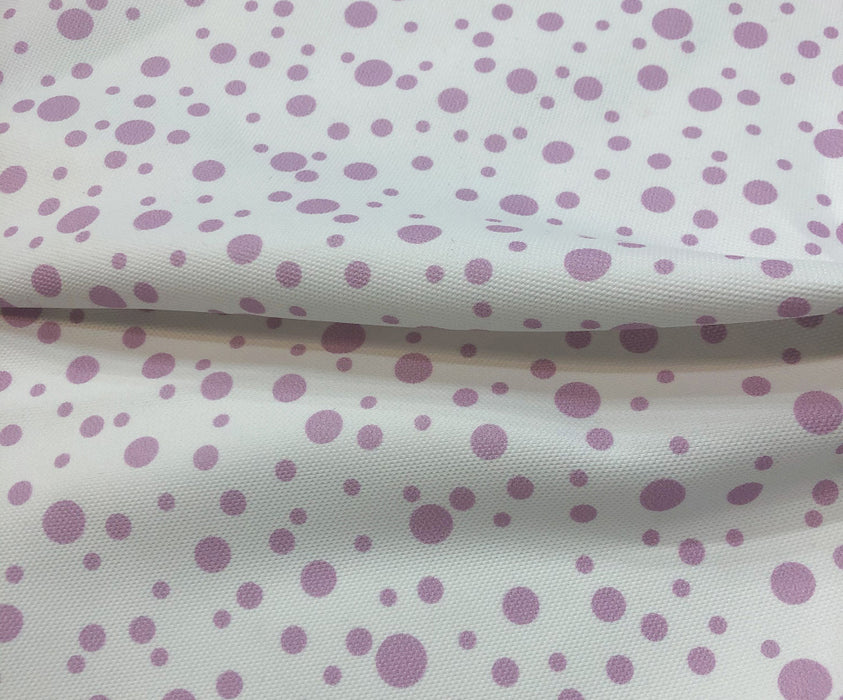 DAMLACIK DESENLİ DİJİTAL BASKI KUMAŞ - PEMBE