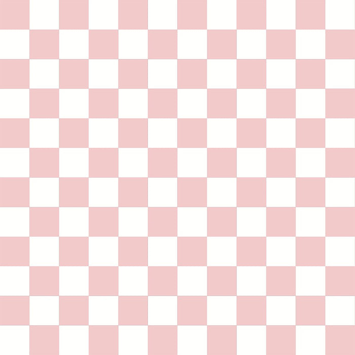 DAMA DESENLİ DİJİTAL BASKI KUMAŞ - PEMBE