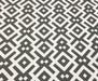 GEOMETRİK DİJİTAL BASKI KUMAŞ - GRİ
