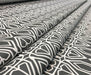 GEOMETRİK DESENLİ DİJİTAL BASKI KUMAŞ - GRİ