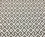 GEOMETRİK DESENLİ DİJİTAL BASKI KUMAŞ - GRİ