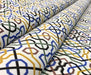 LABİRENT GEOMETRİK DESENLİ DİJİTAL BASKI KUMAŞ - HARMONİ