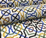 LABİRENT GEOMETRİK DESENLİ DİJİTAL BASKI KUMAŞ - HARMONİ