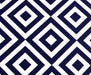 İÇ İÇE KARELİ DİJİTAL BASKI KUMAŞ - LACİVERT