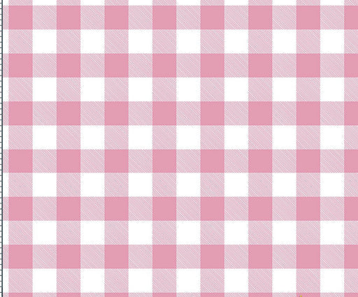 ÇİLEK BÜYÜK PÖTİKARE DİJİTAL BASKI KUMAŞ - PEMBE