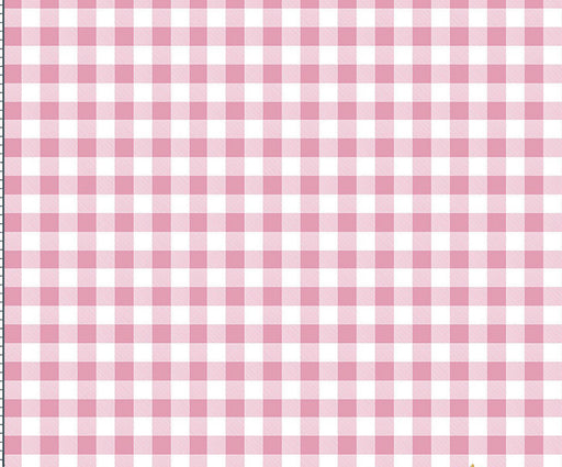 ÇİLEK KÜÇÜK PÖTİKARE DİJİTAL BASKI KUMAŞ - PEMBE